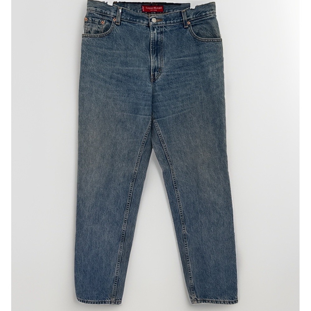 550 LEVI'S Jeans Womens 14 Blue Classic Relaxed Mom Western Streetwear Errands